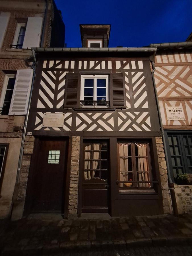 Maison Jongkind - Garage Prive 100 M - Selection Journee Du Patrimoine 2023 Lejlighed Honfleur Eksteriør billede